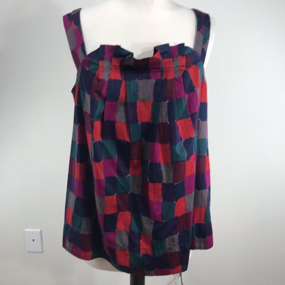 Sleeveless Color Block Marc By Marc Jacobs Top - Picture 2 of 5